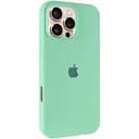 Чохол Epik Silicone Case Full Protective AA для Apple iPhone 16 Pro 6.3 Зелений/Pistachio