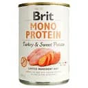 Монопротеїновий вологий корм для собак з чутливим травленням Brit Mono Protein Turkey & Sweet Potato з індичкою і бататом 400 г