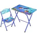 Дитячий столик складаний Bambi стільниця 60х40 см 1 стільчик M 19-DLPH