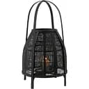 Свічник J-line з бамбука напільний 60 см чорний (40912)