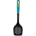 Лопатка кухонна з отворами Gusto GT-5303 нейлонова блакитно-помаранчева (100765)