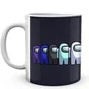 Кружка GeekLand Амонг Ас Among Us Один из нас Все цвета в ряд AU.02.559 330 мл белая