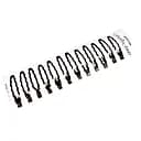 Зажим-хлопушка для волос 1200-196-2 коричневая 12 штук