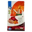 Сухой беззерновой корм для стерилизованных кошек Farmina N&D Grain Free Pumpkin Cat Quail&Pomegranate Neutered, тыква, перепелка и гранат, 300 г