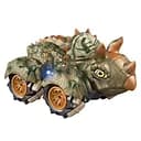 Радиоуправляемая машина-внедорожник "Динозавр" 989-38-01 с подсветкой, аккумулятор 3.7V, пульт 2.4GHz, Зеленая