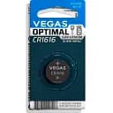 Первичный элемент питания Vegas Optimal CR1616 lithium 1 шт. (VСR-1616BL1-OP)