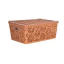 Корзина Violet House Ажур Caramel, 14 л, коричневый (0404 №2 Ажур CAR с/кр. 14 л)