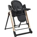 Стільчик для годування-гойдалка El Camino ME 1102 еко-шкіра з Bluetooth функціями, бежевий