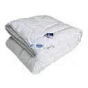 Ковдра зі штучного лебяжого пуху Руно, євростандарт, 220х200 см, білий (322.52ЛПКУ)