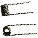 Готовые Спирали Vapefly для Дрипок, Обслуживаемых Баков и Электронных Сигарет 0.45ohm Mix Twisted Coils (bs008)