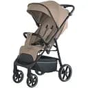 Прогулянкова коляска-книжка El Camino ME 1113-2 Fiji Tan Beige з EVA-колесами, чохлом і москітною сіткою
