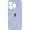Чехол Epik Silicone Case Full Camera Protective AA для Apple iPhone 15 Pro 6.1 Голубой/Lilac Blue