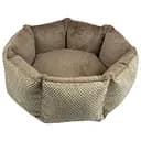 Лежак для тварин Пухнастики Agility Колізей L 70х70х20 см бежевий