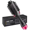 Фен-гребінець Ramindong One Step WM-001 електричний Black Pink (10703)