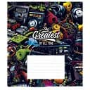 Зошит учнівський Школярик Cool boys club 018-3334L-1 в лінію 18 аркушів 