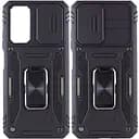 Ударостійкий чохол Camshield Army Ring для Xiaomi Redmi Note 11 (Global) / Note 11S / Note 12S Чорний / Black