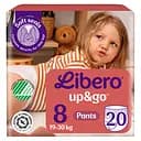 Подгузники-трусики Libero Up&amp;Go 8 (19-30 кг) 20 шт.