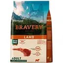 Сухий корм для дорослих собак середніх та великих порід Bravery Lamb Large Medium Adult, з ягням, 4 кг
