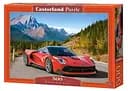Пазл Castorland puzzle Червоний автомобіль у горах, 500 ел. (B-52967)