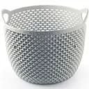 Корзина Ucsan Drop круглая 3.3 л серый металлик (153007.2)