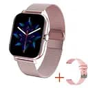 Смарт-часы Lige Y13 BW0242 наручные с двумя ремешками pink (15242)