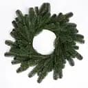 Литий штучний різдвяний вінок Lugi TD-VINGR Святковий 60 см зелений