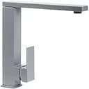 Змішувач кухонний Platinum 30 FHP (8569S) поворотний одноважільний з нержавіючої сталі сірий металік