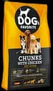 Сухий корм для собак Happy Dog Dog's Favorite Chunks Chicken, з куркою, 15 кг (60946)