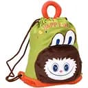 Рюкзак для обуви YG0141 с ушками плюш, 300 г, 36×39×10.5 см зеленый