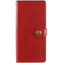 Шкіряний чохол-книжка GETMAN Gallant (PU) для Motorola Moto G75 5G Червоний