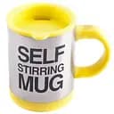 Чашка-мішалка з вентилятором та кришкою UFT FUNCUP 350 мл жовта