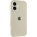 Чохол Epik Silicone Case Full Camera Protective AA для Apple iPhone 16, 6.1 Бежевий/Antique White
