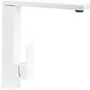 Змішувач кухонний Platinum 30 FHP (8569S) поворотний одноважільний з нержавіючої сталі білосніжний