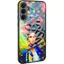 TPU+PC чехол Prisma Ladies для Samsung Galaxy A56 5G Peonies