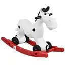 Качалка-каталка 2 в 1 Конячка Pilsan 07-914 Чорні ручки, знімний піддон, на коліщатках