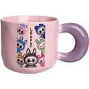Кружка фарфоровая LABUBU Brighten Your Day 400 мл розовый FM-22B