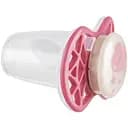 Пустышка Nuvita 7064 Air55 Cool ортодонтическая 0m+ тучка светящаяся в темноте цвета пряное яблоко NV7064GSA