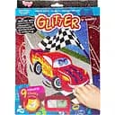 Раскраска глитерными блестками по номерам Danko Toys Тачки РГН-02-02 мини 20.5х26 см