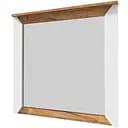 Зеркало настенное Эверест Нордик-800 80х6х77 см Белый/Дуб золотой крафт (EVR-5521)