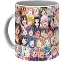 Кружка GeekLand Ахегао Ahegao anime А 02.04 330 мл белая