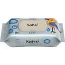 Дитячі вологі серветки Salve сині 120 шт.