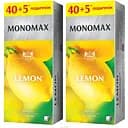 Набір пакетованого чорного чаю Monomax Lemon 135 г (90 шт. x 1.5 г)