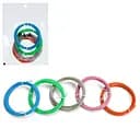 PLA филамент, запаска для 3D ручки, 5 шт., 5 цветов, по 3 м, 1.75 мм, 15x21x2.5 см