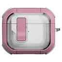 Футляр протиударний Locking Button для навушників Airpods 4 Pink