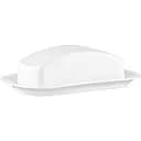 Маслянка Ardesto порцеляна 20.3х12.7х6.4 см біла (AR3751)