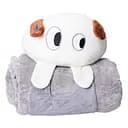 М'яка іграшка-плед Собачка 120×160 см дитячий плед іграшка 2 в 1 Сірий Colorful Home 5616-68G