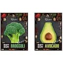 Набор масок для лица Quret Beauty Recipe: маска для сияния кожи Mask Broccoli Glow, 25 г + маска с эффектом лифтинга Mask Avocado Lifting, 25 г