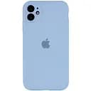 Чохол Epik Silicone Case Full Camera Protective AA для Apple iPhone 12 6.1 Блакитний/Lilac Blue