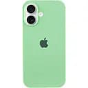 Чохол Epik Silicone Case Full Protective AA для Apple iPhone 16, 6.1 Зелений/Pistachio