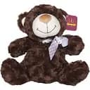 Мягкая игрушка Grand Медведь с бантом 25 см коричневая (2502GMB)